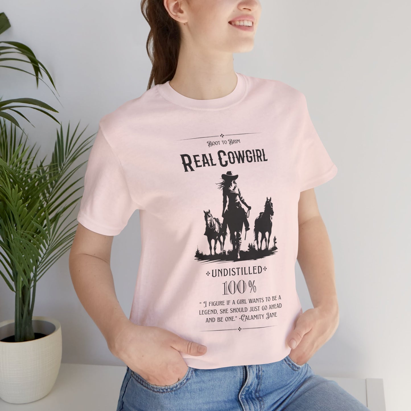 Undistilled Cowgirl Tee