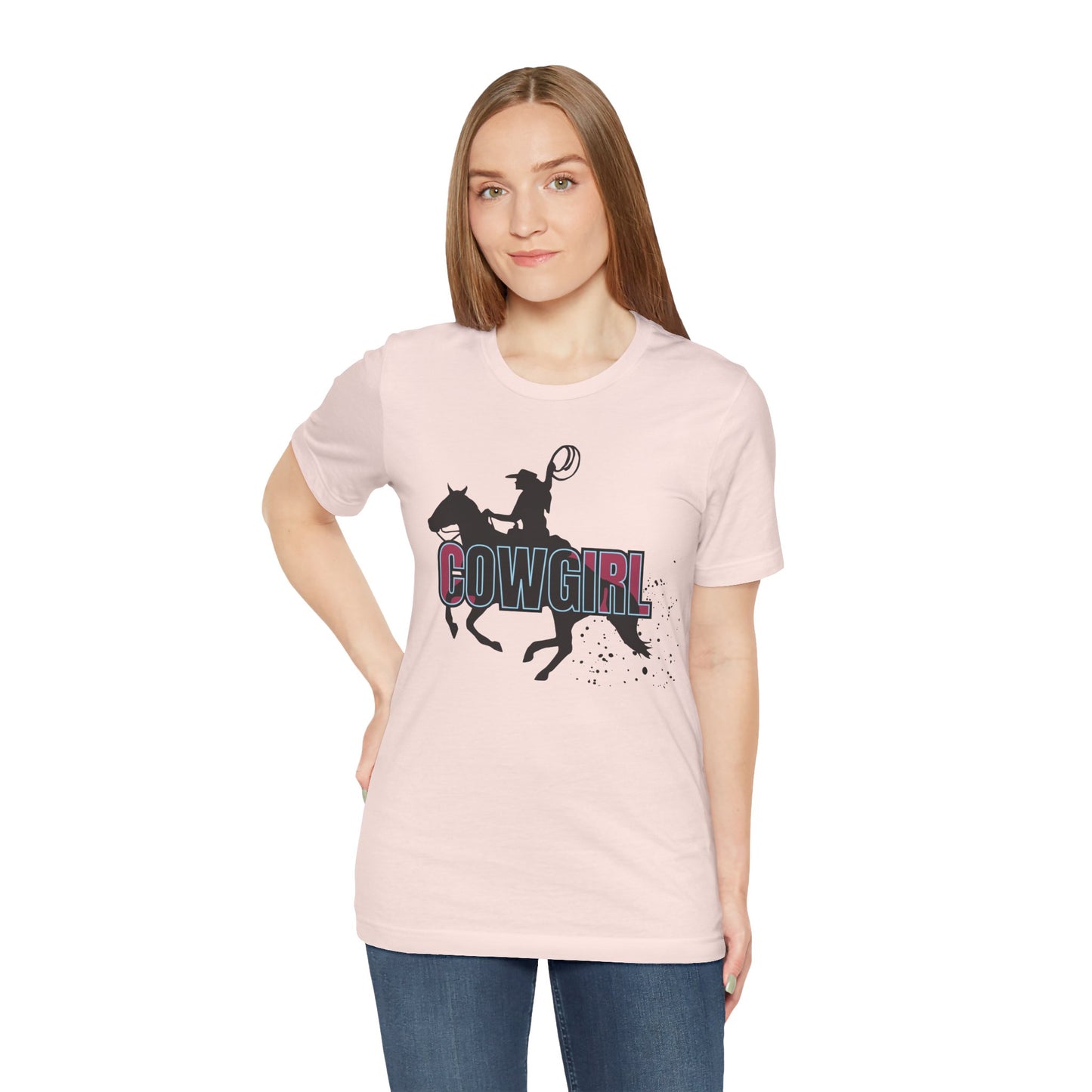 Roping Cowgirl Tee