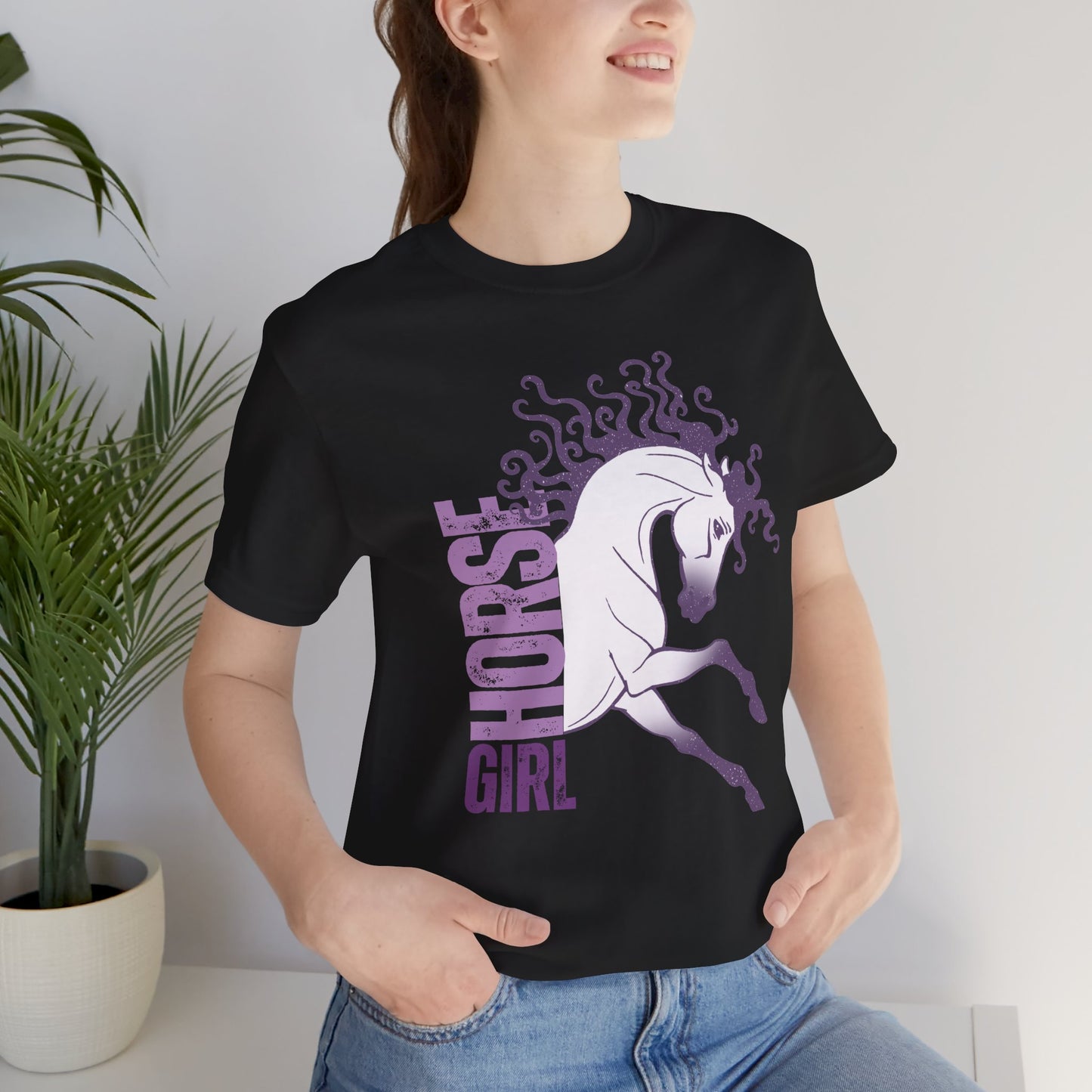 Horse Girl Tee- Baroque- Adult Size