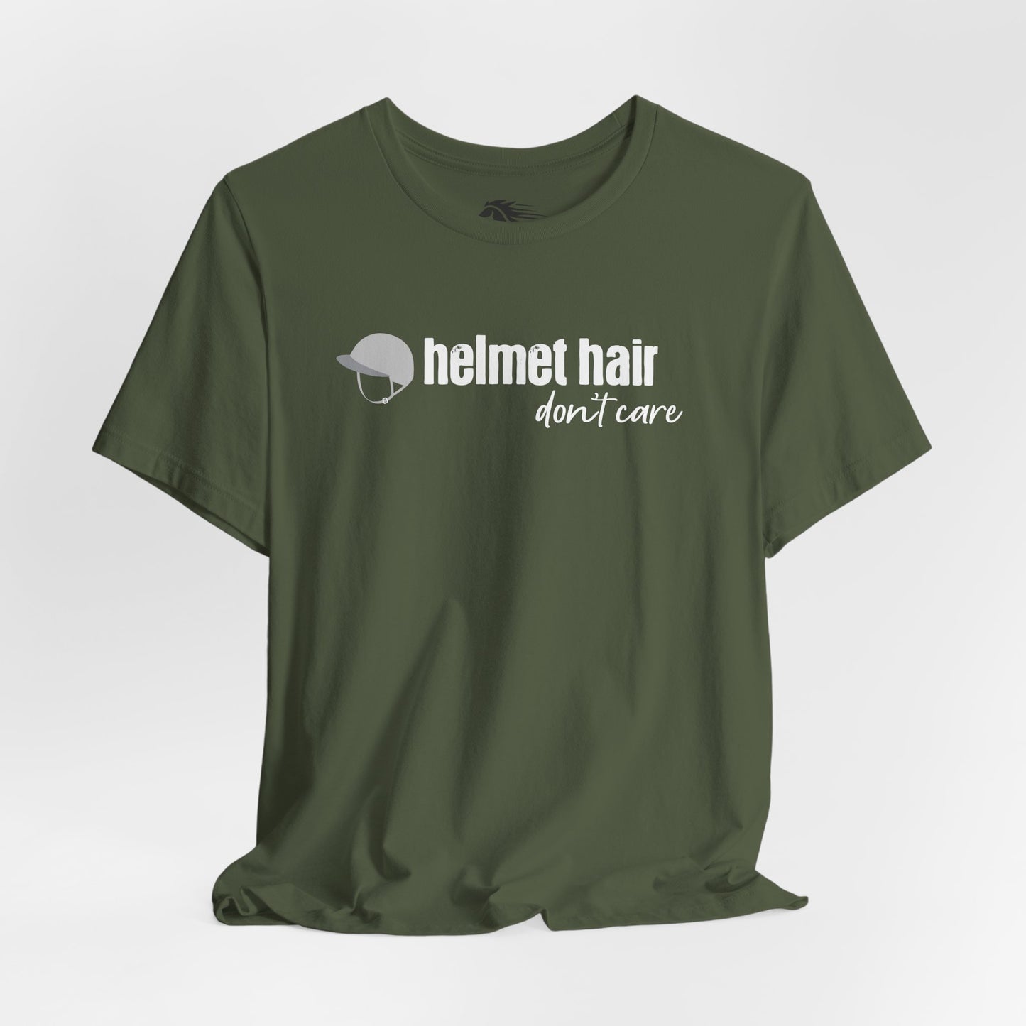 Helmet Hair Tee