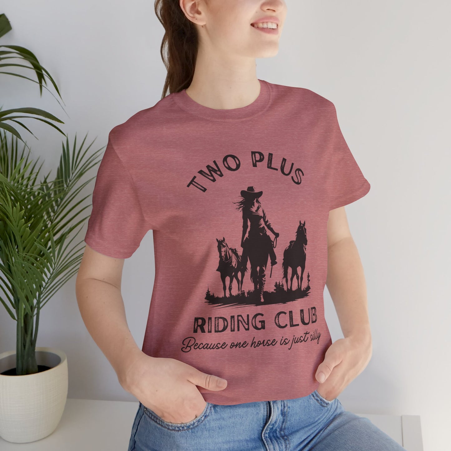 Two Plus Riding Club Tee