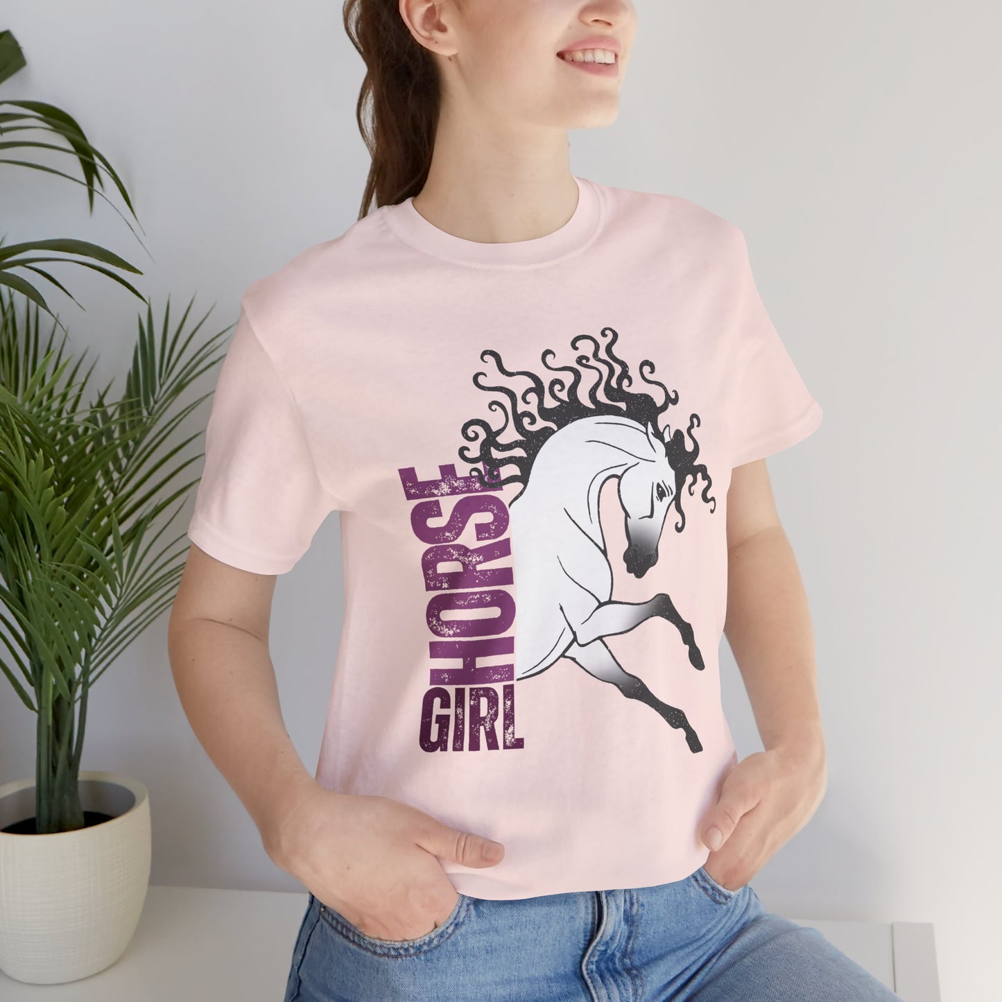 Horse Girl Tee- Baroque- Adult Size