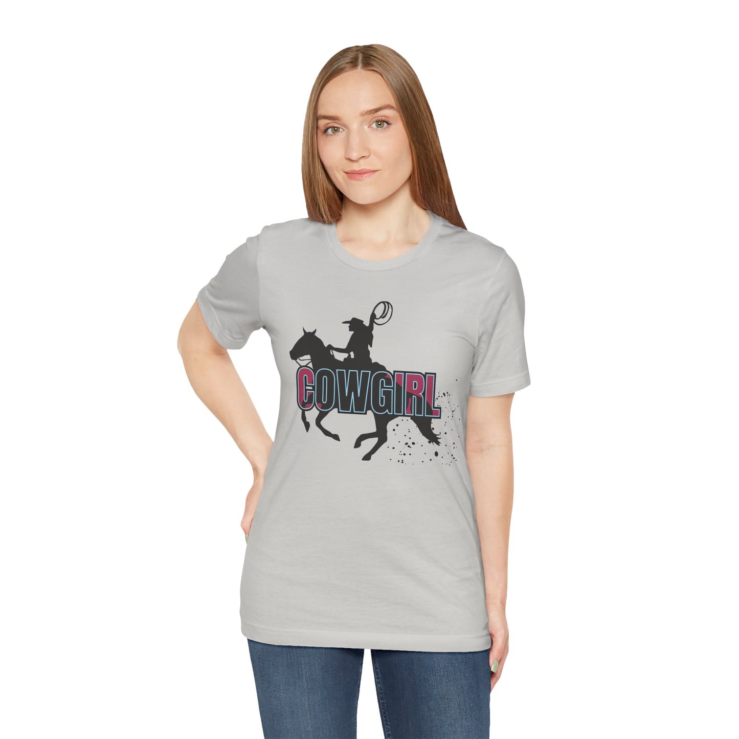 Roping Cowgirl Tee