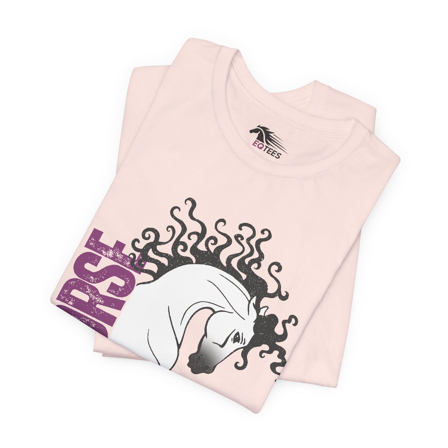 Horse Girl Tee- Baroque- Adult Size