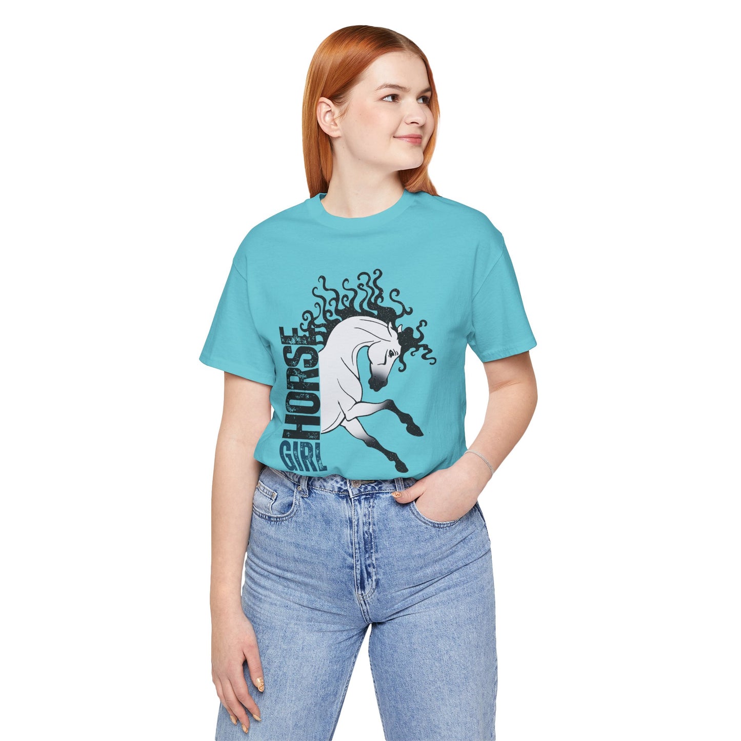 Horse Girl Tee- Baroque- Adult Size