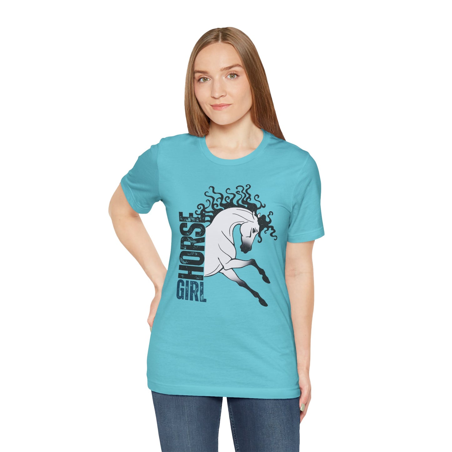 Horse Girl Tee- Baroque- Adult Size