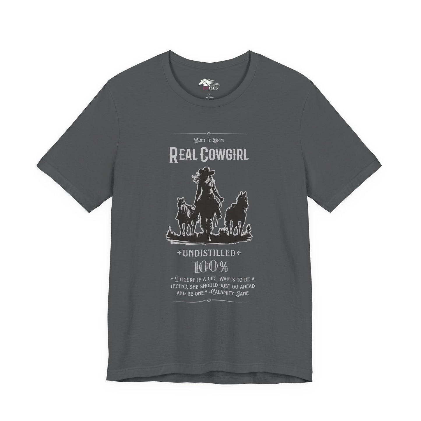 Undistilled Cowgirl Tee