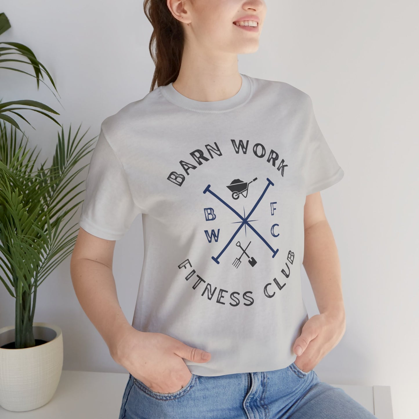 Barn Work Fitness Club Tee