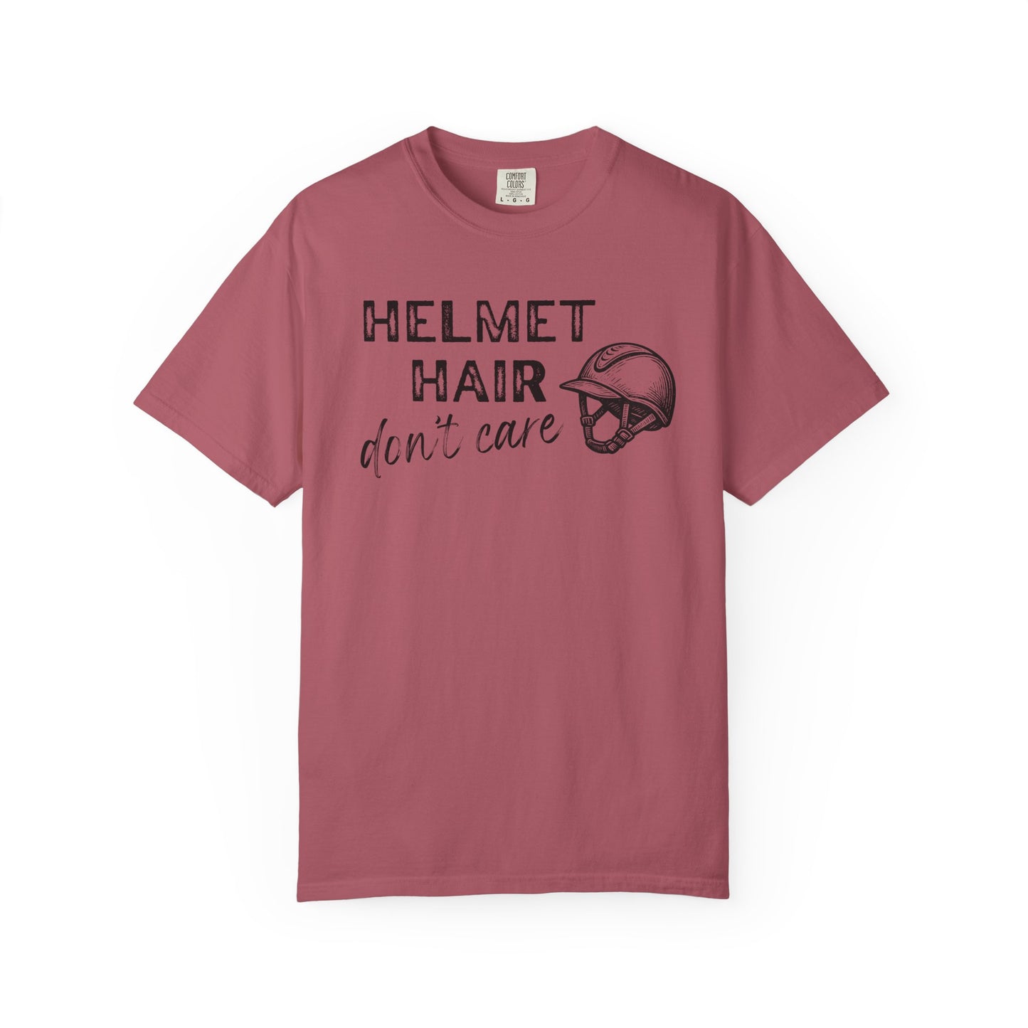 Helmet Hair Tee