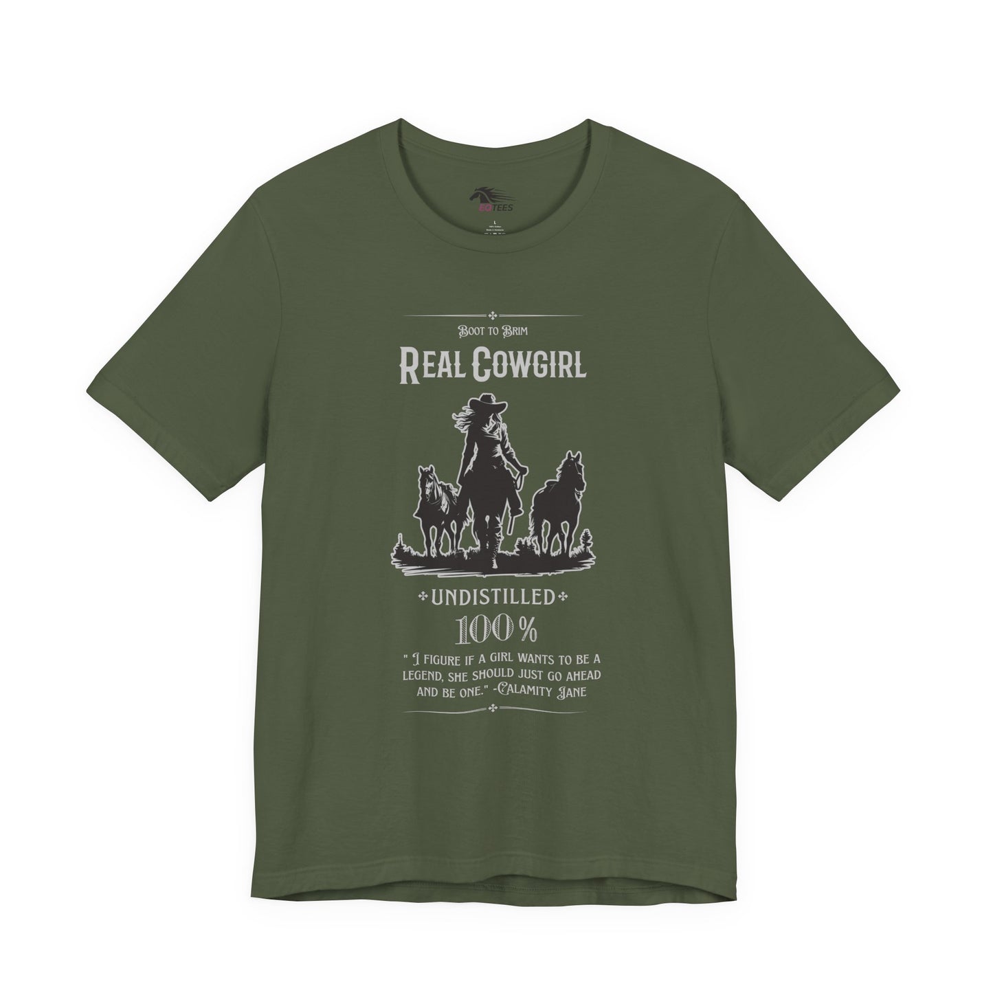 Undistilled Cowgirl Tee