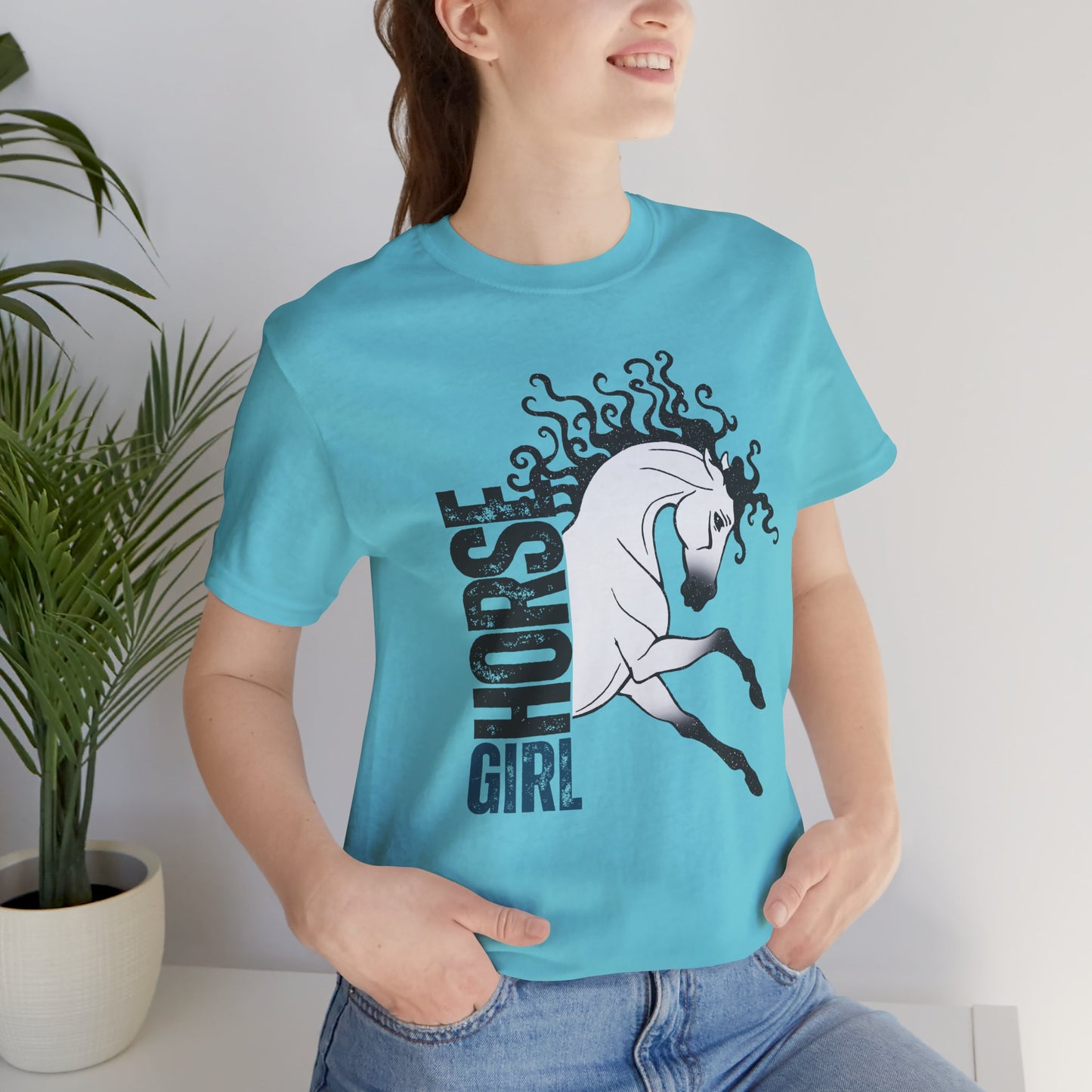 Horse Girl Tee- Baroque- Adult Size