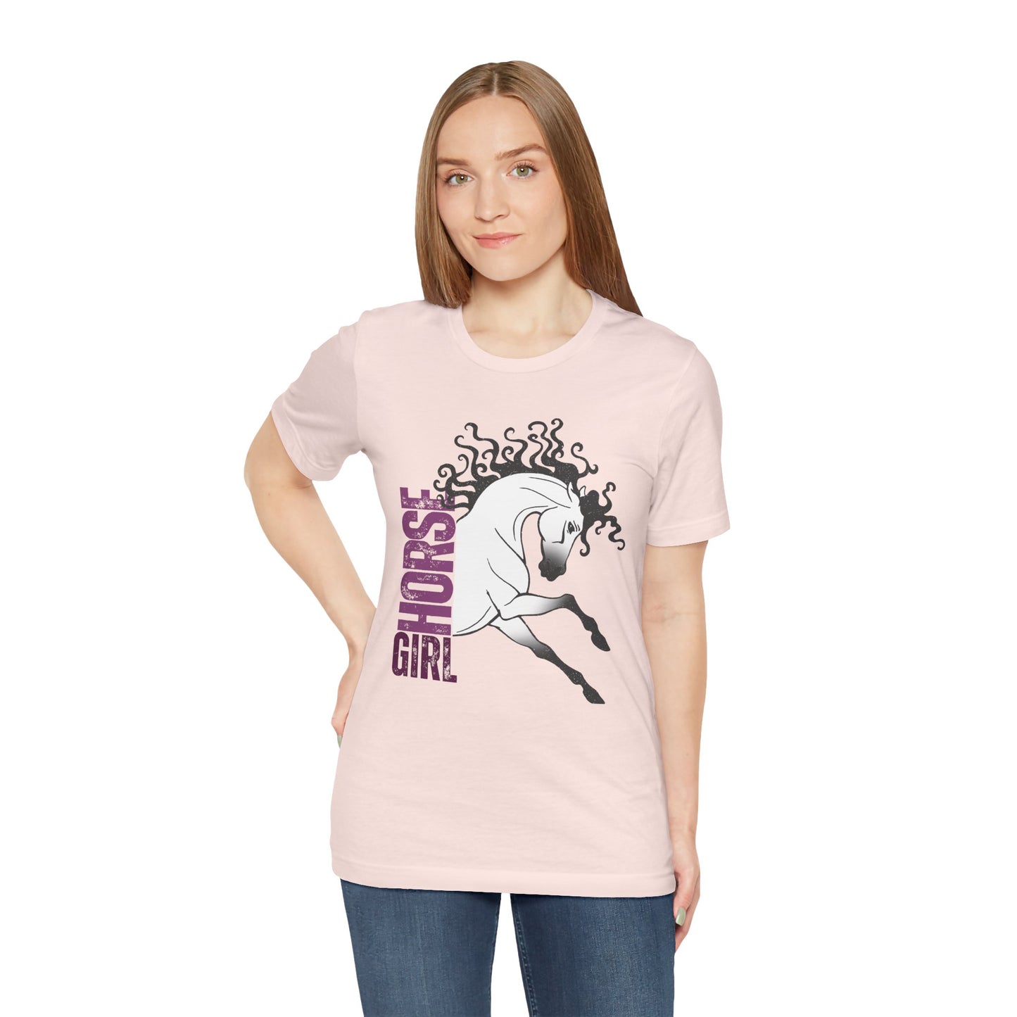 Horse Girl Tee- Baroque- Adult Size