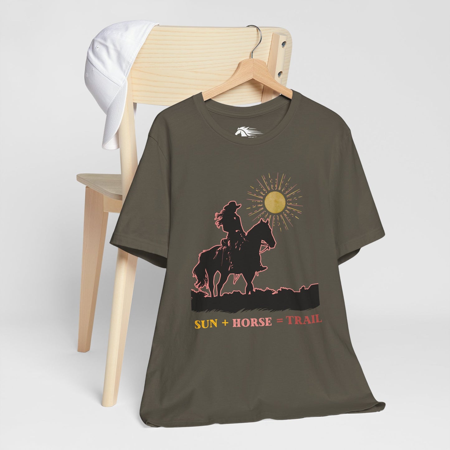 Trail Horse Equation Tee
