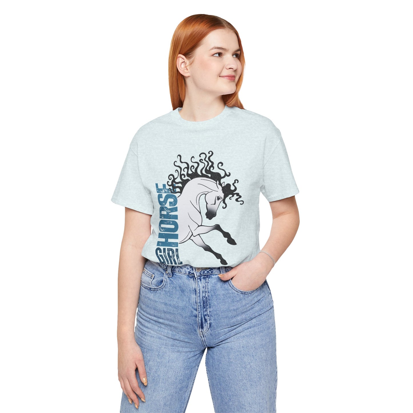 Horse Girl Tee- Baroque- Adult Size