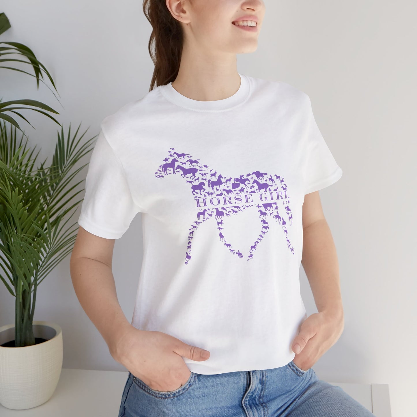 Pattern Pony Tee- Adult Size