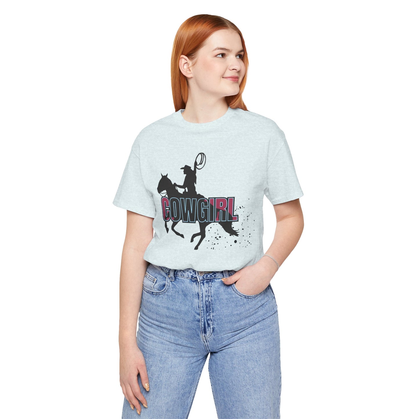 Roping Cowgirl Tee
