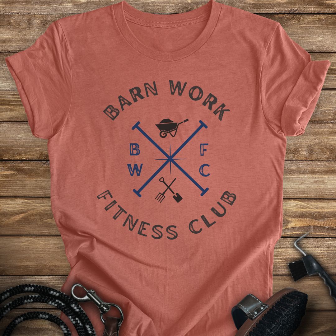 Barn Work Fitness Club Tee