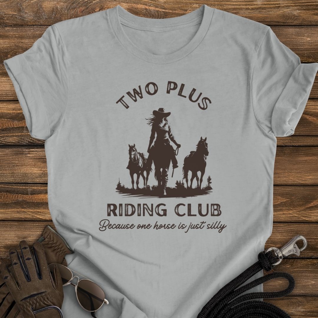 Two Plus Riding Club Tee