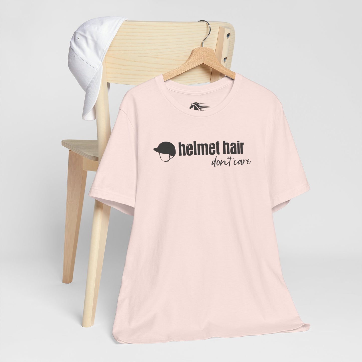 Helmet Hair Tee