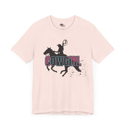 Roping Cowgirl Tee
