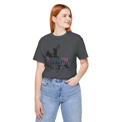 Roping Cowgirl Tee