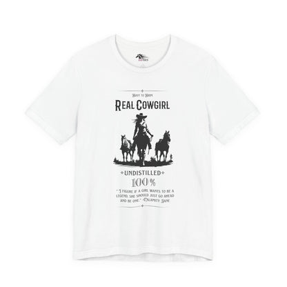 Undistilled Cowgirl Tee