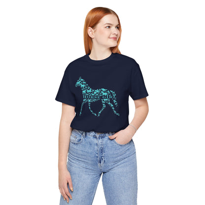 Pattern Pony Tee- Adult Size