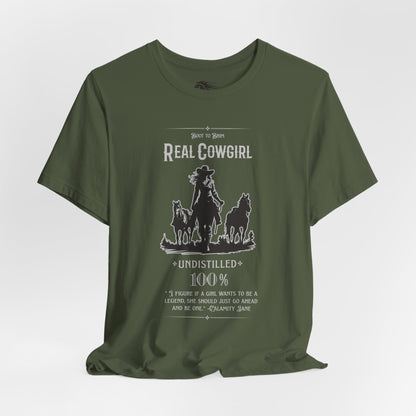Undistilled Cowgirl Tee