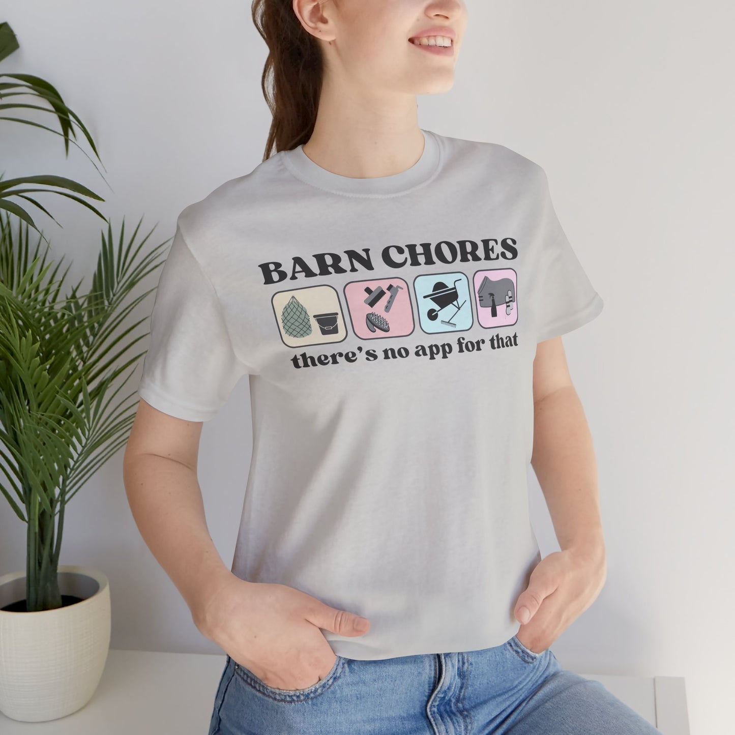Barn Chores are App-less Tee