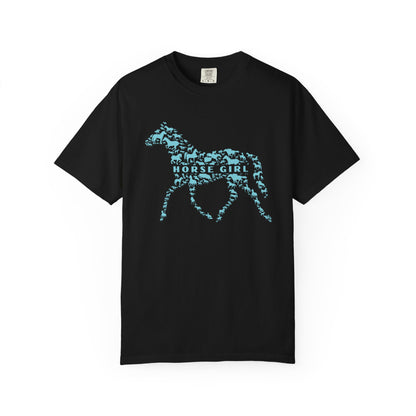 Horse Girl Tee- Pattern Pony Edition