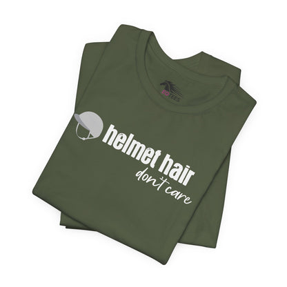 Helmet Hair Tee