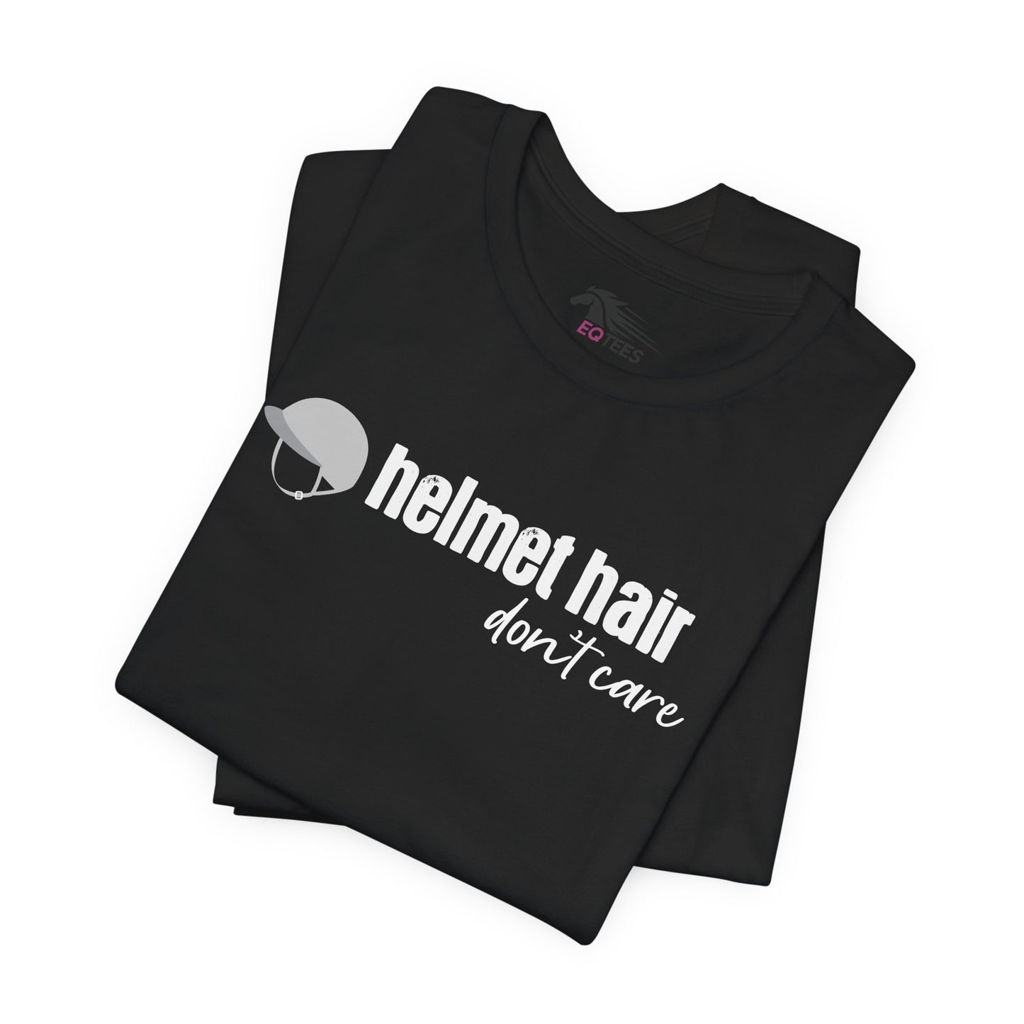 Helmet Hair Tee