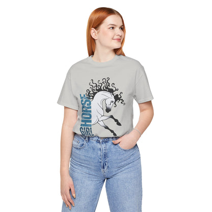 Horse Girl Tee- Baroque- Adult Size