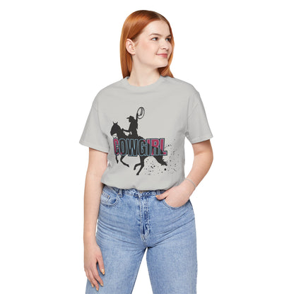 Roping Cowgirl Tee