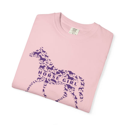 Horse Girl Tee- Pattern Pony Edition