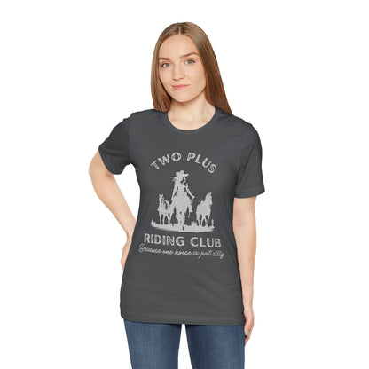 Two Plus Riding Club Tee