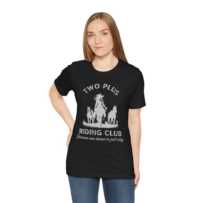 Two Plus Riding Club Tee