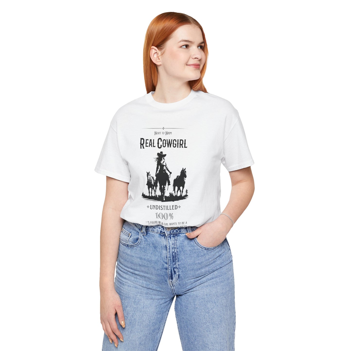 Undistilled Cowgirl Tee