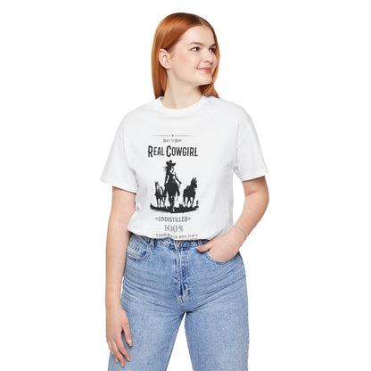 Undistilled Cowgirl Tee