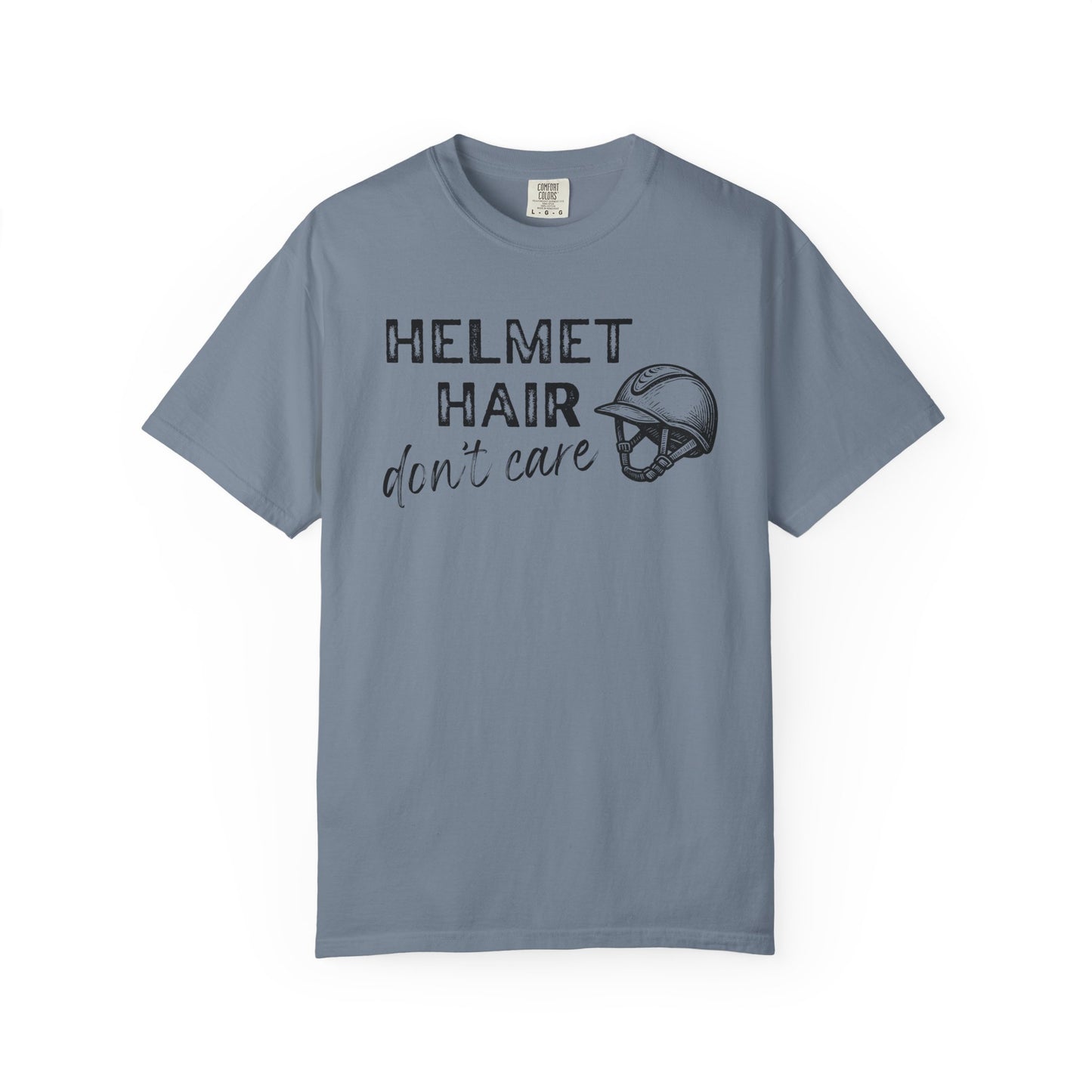 Helmet Hair Tee