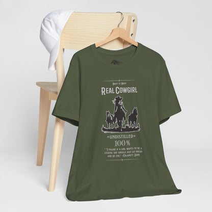 Undistilled Cowgirl Tee
