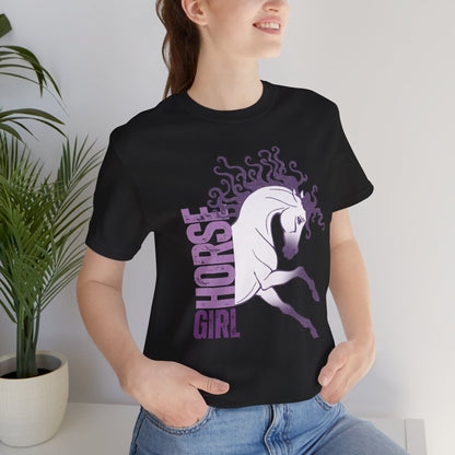 Horse Girl Tee- Baroque- Adult Size