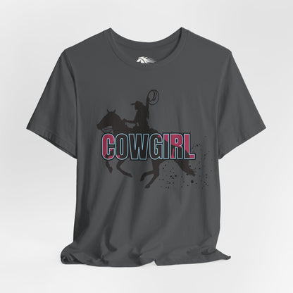 Roping Cowgirl Tee