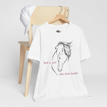 Loves Horses Tee