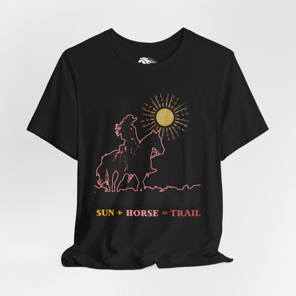 Trail Horse Equation Tee
