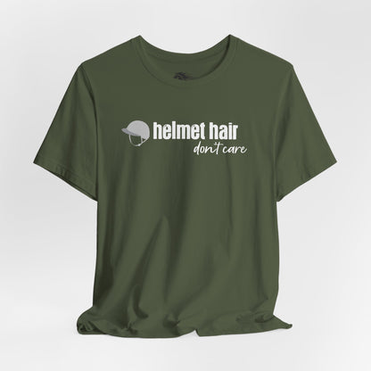 Helmet Hair Tee