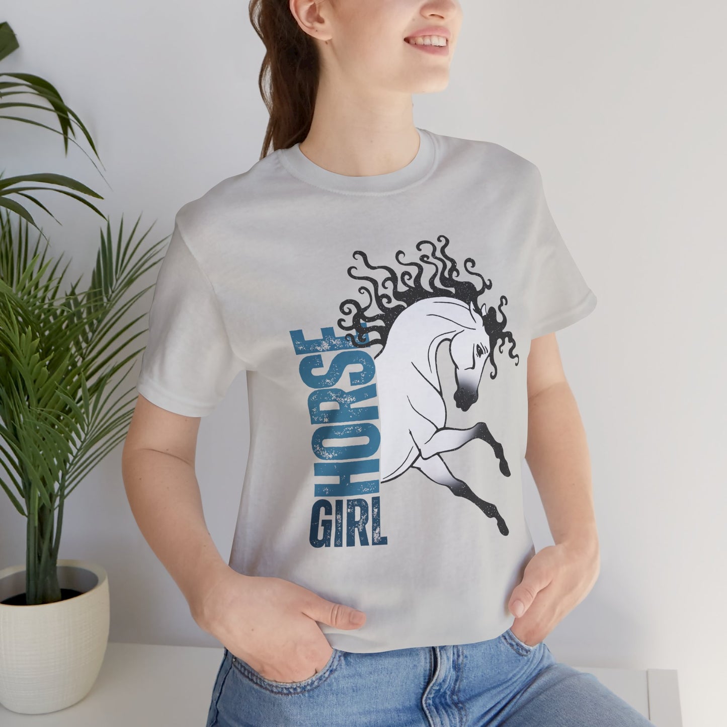 Horse Girl Tee- Baroque- Adult Size