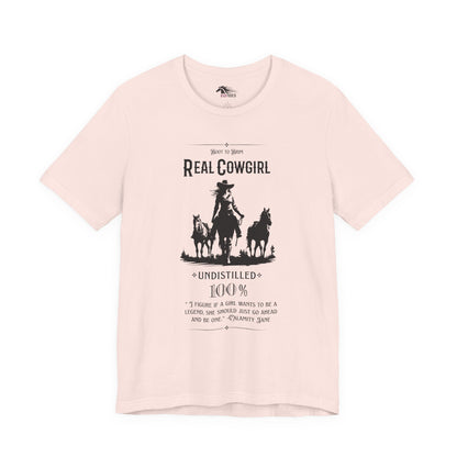Undistilled Cowgirl Tee