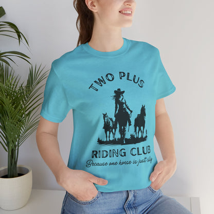 Two Plus Riding Club Tee