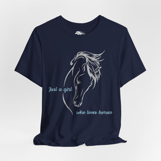 Loves Horses Tee